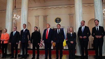 Europejscy przywódcy u Trumpa: Przerwane spotkanie i telefon do Putina 