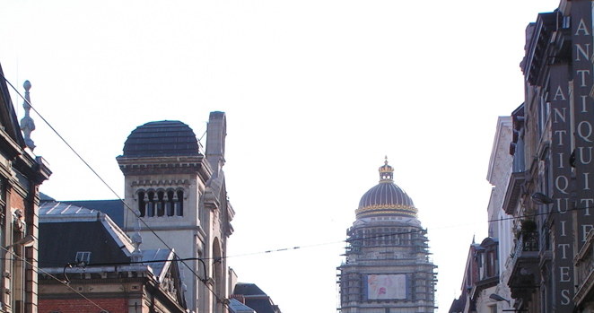 Europejski dzień bez samochodu w Brukseli /Wikimedia
