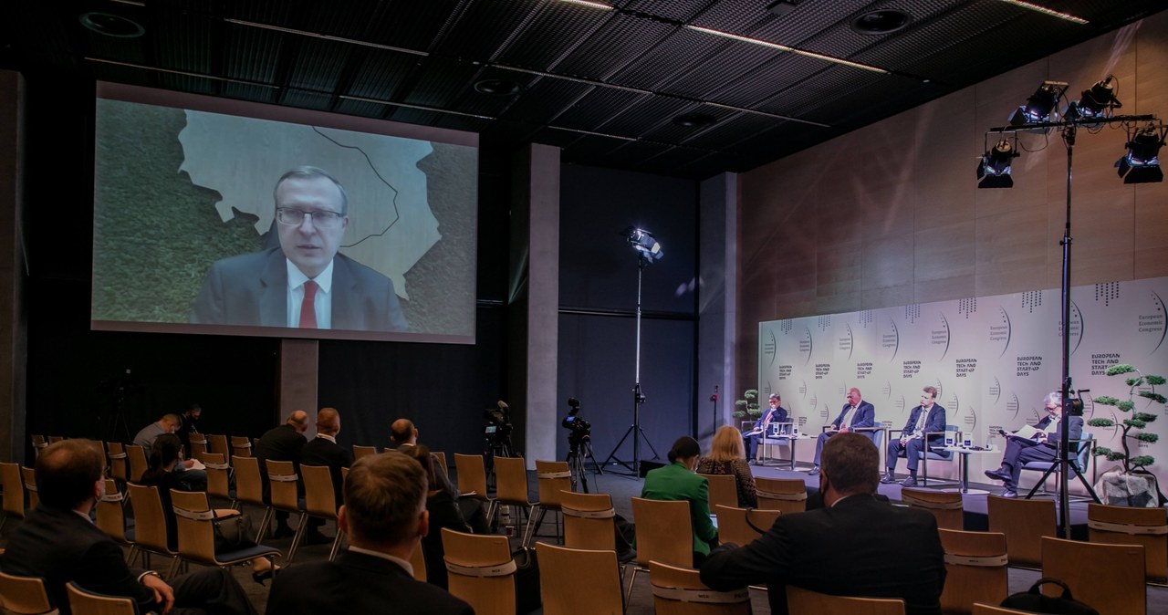Europejski Kongres Gospodarczy, panel dyskusyjny "Sektor bankowy" . /Ireneusz Rek /INTERIA.PL
