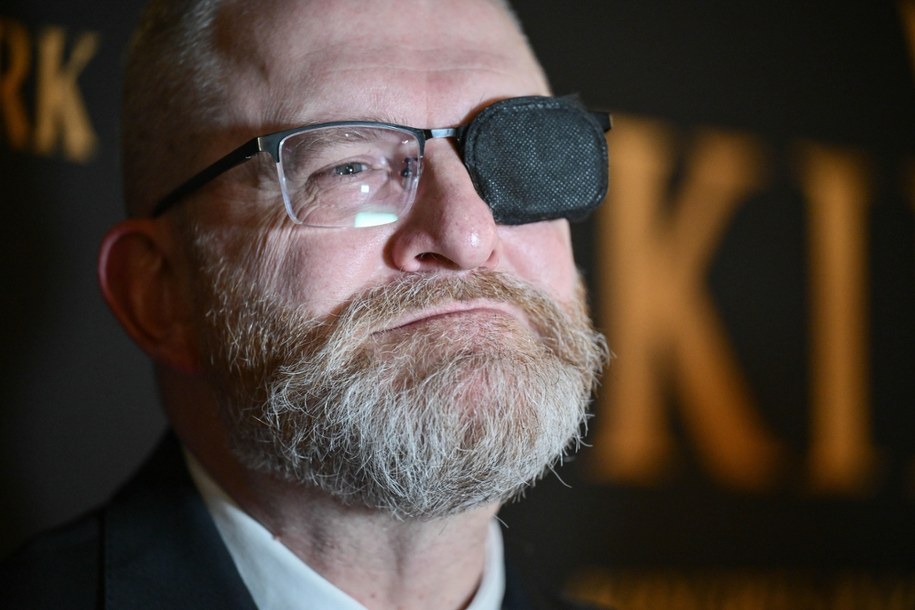 Europoseł Grzegorz Braun podczas Kongresu Inicjatyw Narodowych, Gospodarczych i Samorządowych „KINGS” w Pałacu w Łochowie - wydarzenia programowego Konfederacji Korony Polskiej; 31.01.2026 /Przemysław Piątkowski /PAP