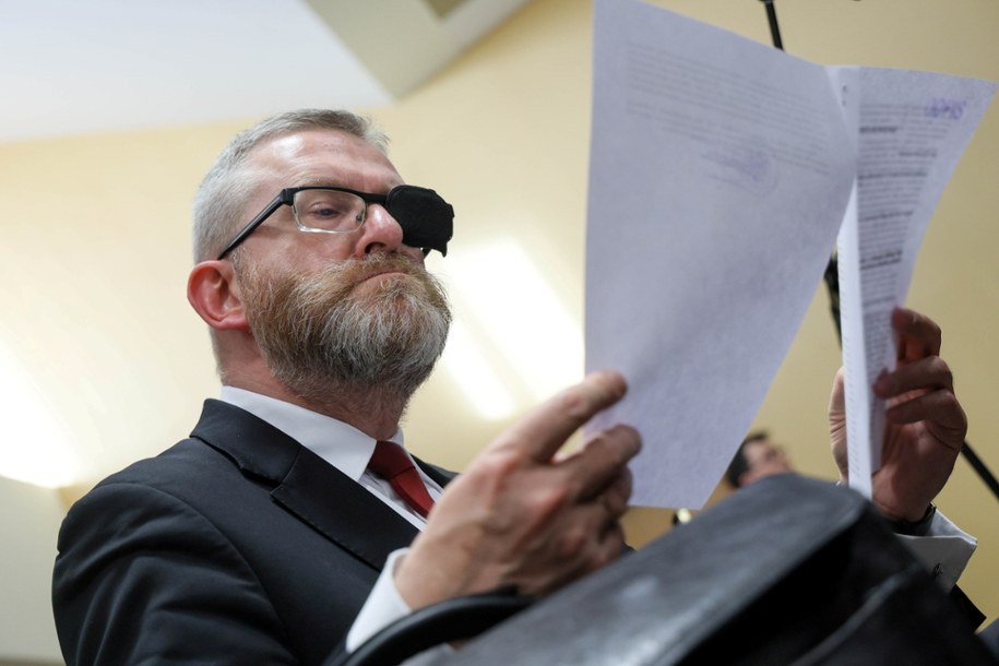 Europoseł Grzegorz Braun /Paweł Supernak  /PAP