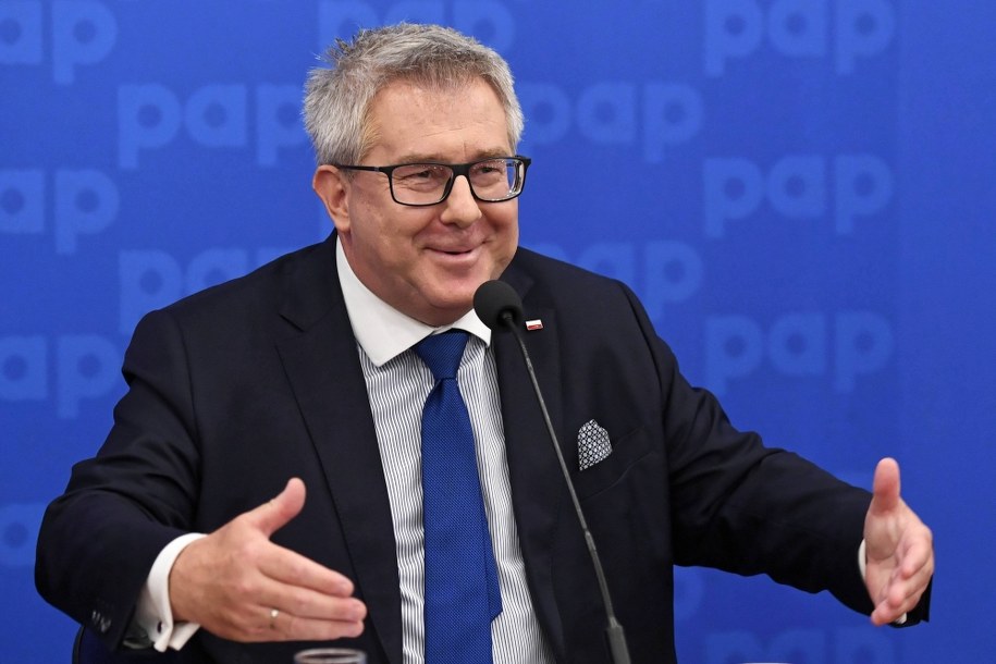 Europoseł PiS Ryszard Czarnecki / 	Radek Pietruszka   /PAP