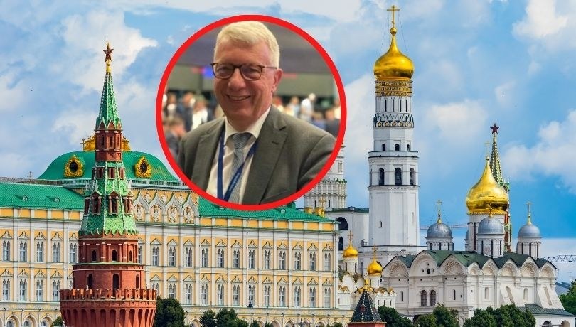 Europoseł z Luksemburga Fernand Kartheiser pod koniec maja odwiedzi Moskwę. (Fot. Fernand Kartheiser/X) /shutterstock /Shutterstock