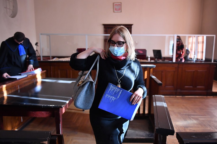 Europosłanka Magdalena Adamowicz /Adam Warżawa /PAP