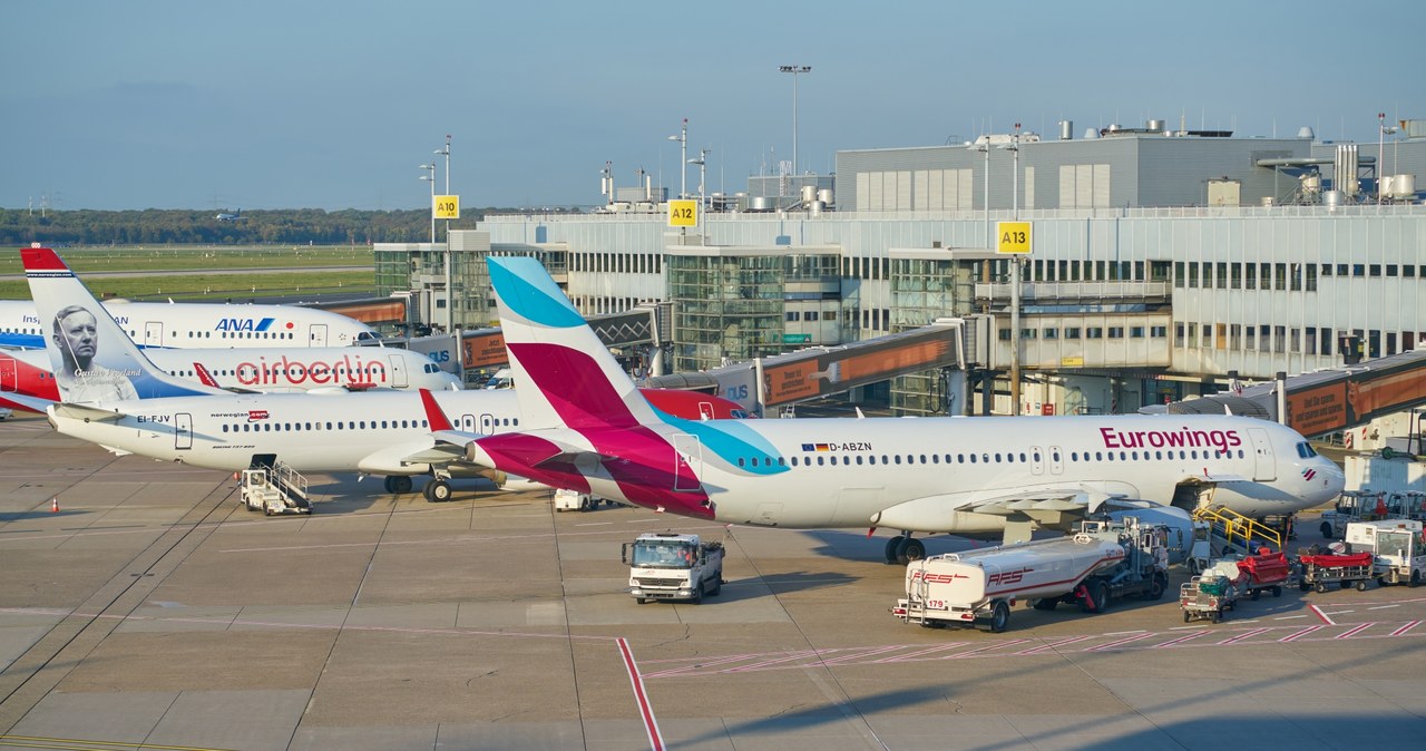 Eurowings pozywa działaczy klimatycznych za blokowanie operacji na lotniskach i uniemożliwienie realizacji połączeń /123RF/PICSEL