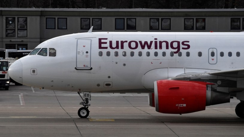 Eurowings zapewniły, że pomimo planowanego strajku połowa pasażerów dotrze do celu /AFP