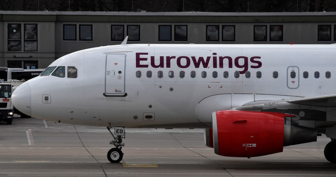 Eurowings zapewniły, że pomimo planowanego strajku połowa pasażerów dotrze do celu /AFP