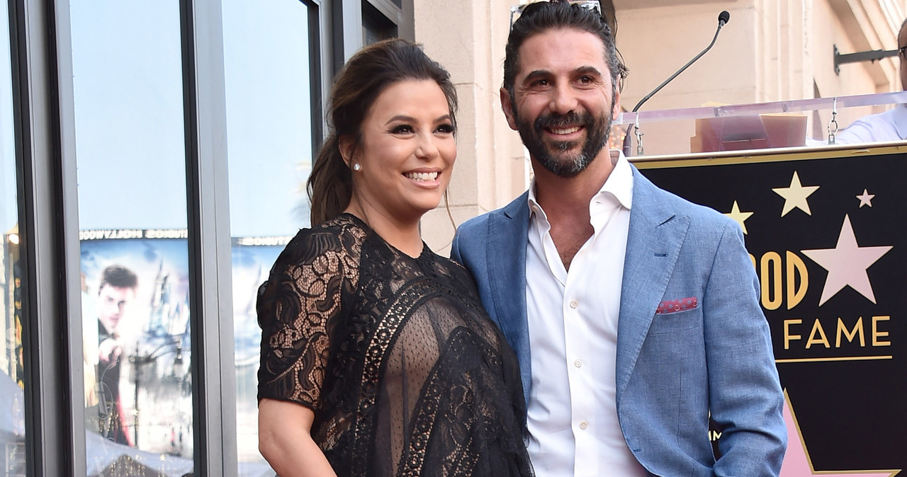 Eva Longoria z mężem /Alberto E. Rodriguez /Getty Images