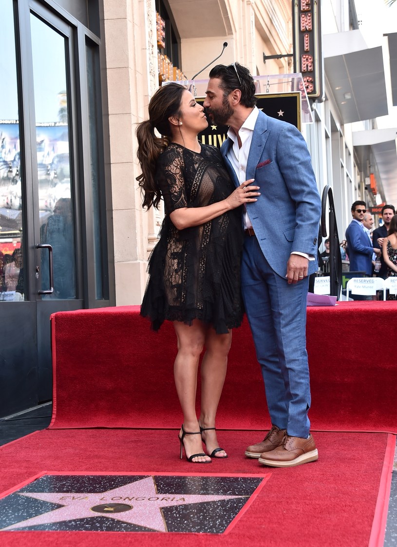 Eva Longoria z mężem /Alberto E. Rodriguez /Getty Images