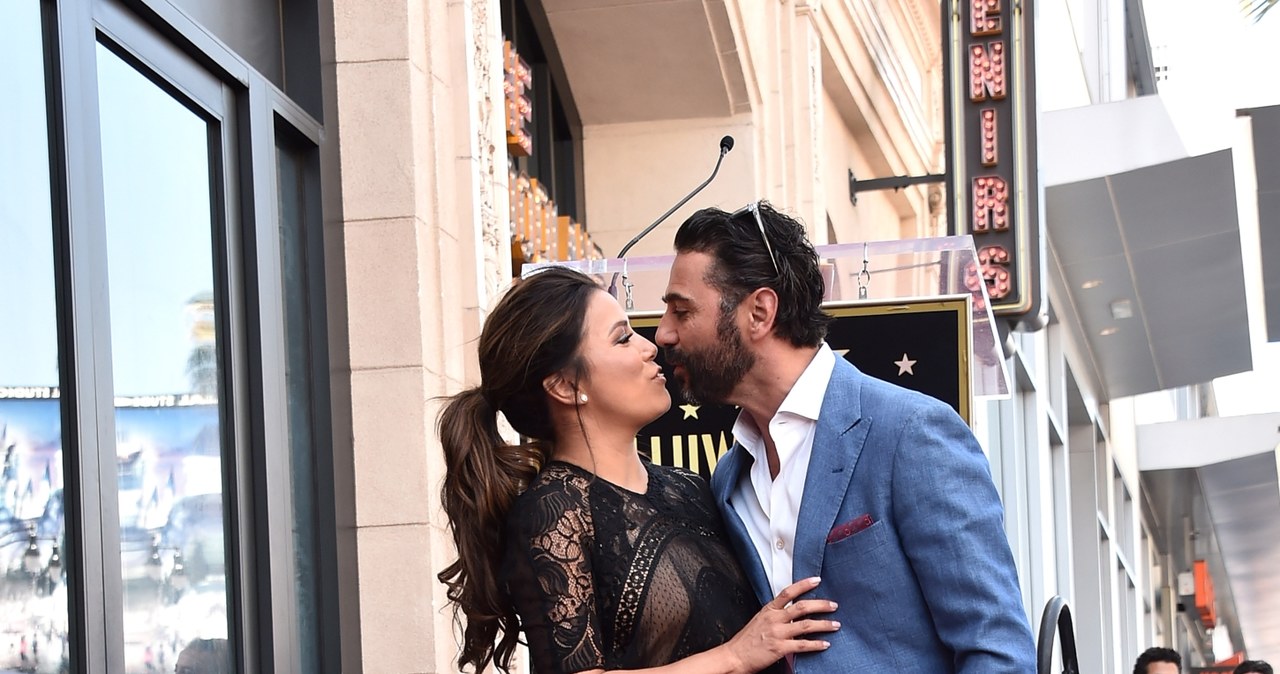 Eva Longoria z mężem /Alberto E. Rodriguez /Getty Images