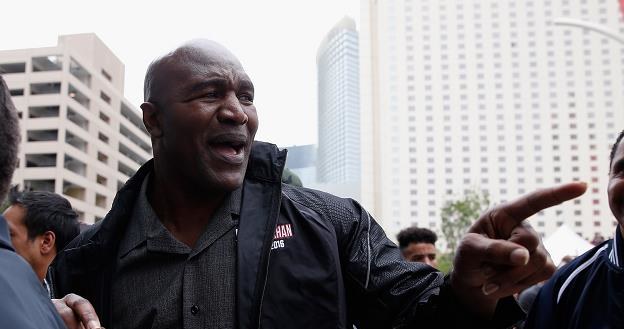 Evander Holyfield /AFP