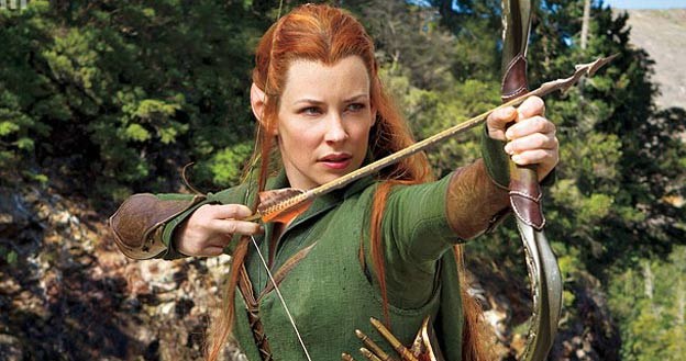 Evangeline Lilly jako Tauriel /materiały dystrybutora