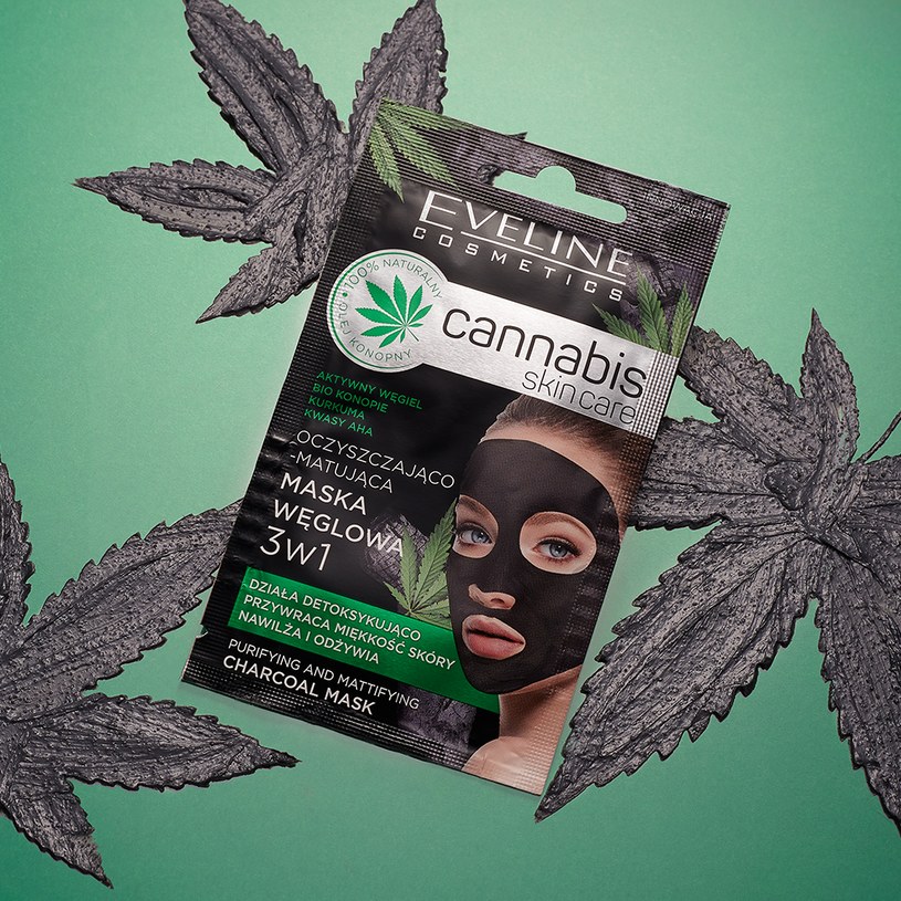 Eveline Cosmetcis: Maseczka Cannabis Skincare /materiały prasowe