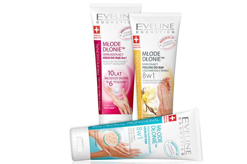 Eveline Cosmetics: Seria Hand & Nail Therapy Proffessional Młode Dłonie /materiały prasowe