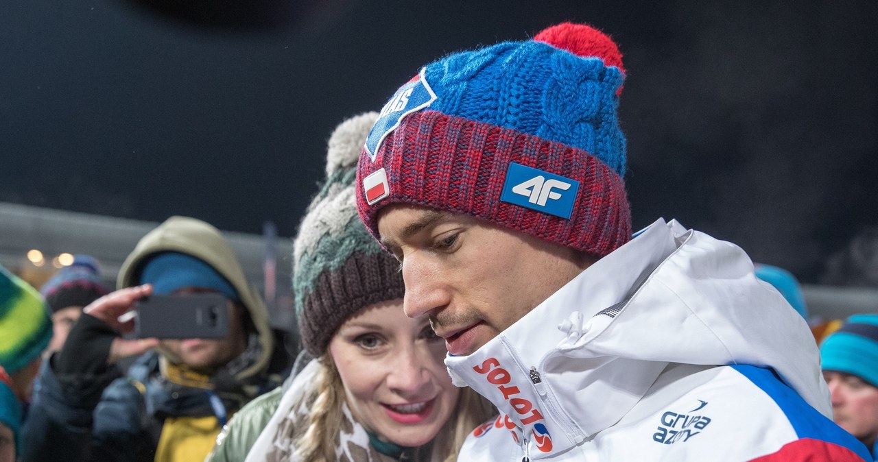 Ewa Bilan-Stoch i Kamil Stoch /Andrzej Iwańczuk /Reporter