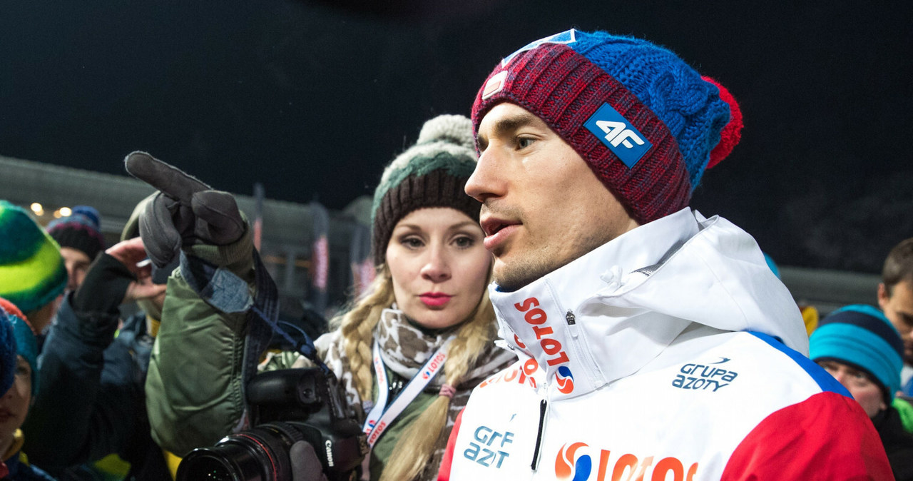 Ewa Bilan-Stoch i Kamil Stoch /Andrzej Iwańczuk /Reporter