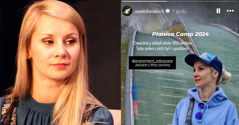 Ewa Bilan-Stoch pierwszy raz od dawna zamieściła swoje zdjecie /Jacek Kozioł/SE/EastNews, www.instagram.com/ewabilanstoch /