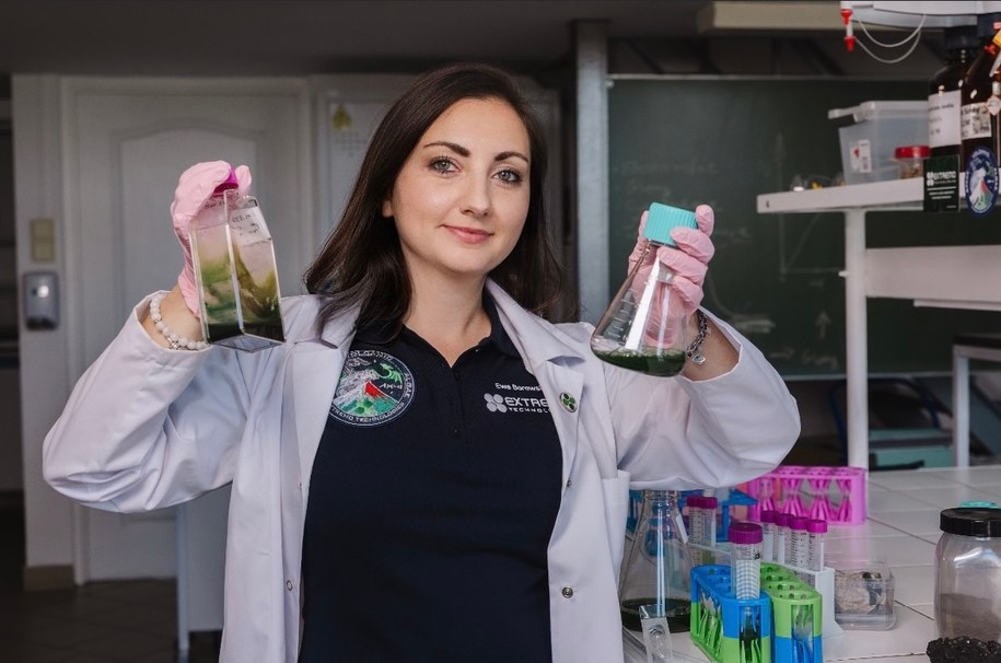 Ewa Borowska, dyrektor ds. technologii w Extremo Technologies i kierownik eksperymentu Space Volcanic Algae. /Fot. Kamil Biegański, Extremo Technologies. /Materiały prasowe