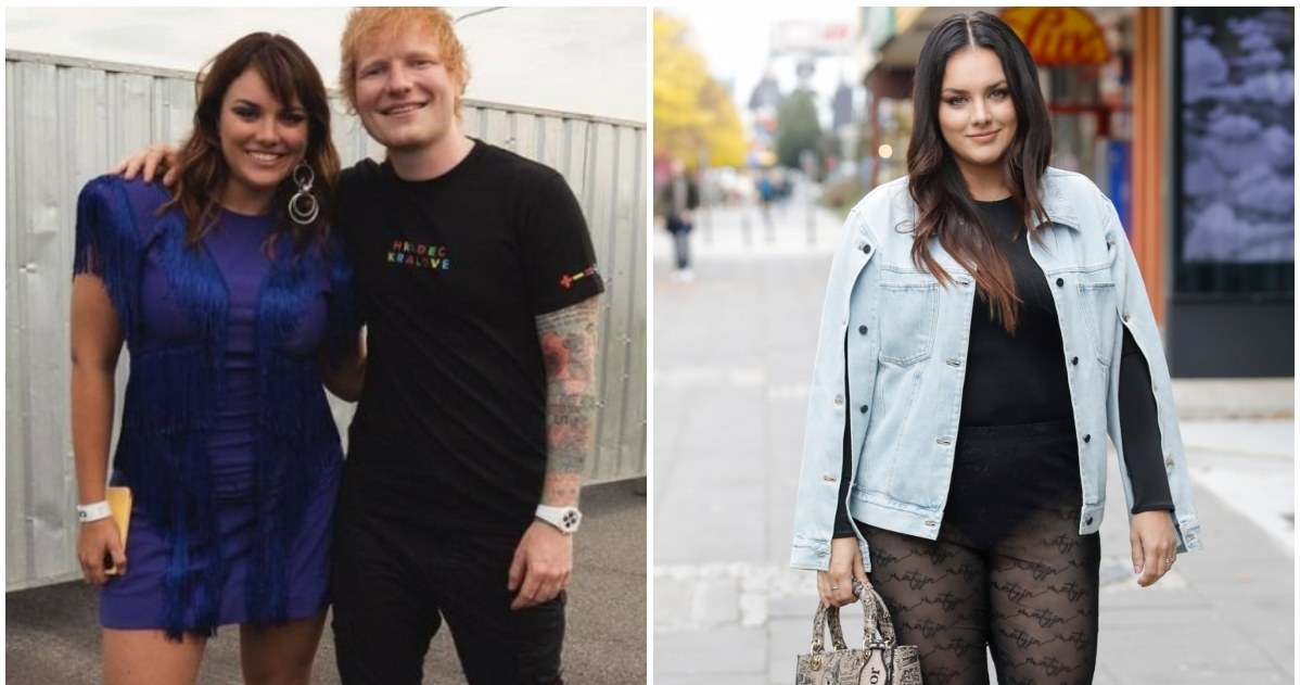 Ewa Farna i Ed Sheeran, fot. Instagram /AKPA