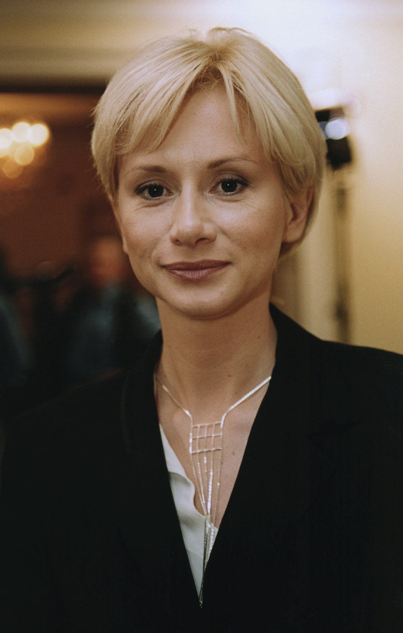 Ewa Gawryluk w 2001 roku /Prończyk /AKPA