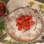 „Ewa gotuje”: Placek z rabarbarem