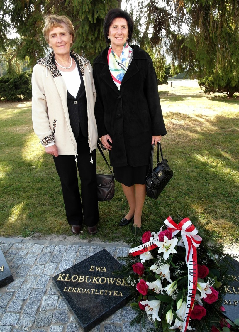 Ewa Kłobukowska, Irena Szewińska /Leszek Fidusiewicz /Reporter