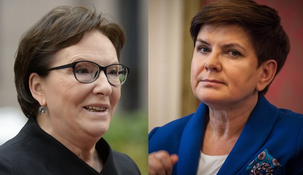 Ewa Kopacz i Beata Szydło /THIERRY CHARLIER/Aleksandra Szmigiel-Wisniewska/R /East News
