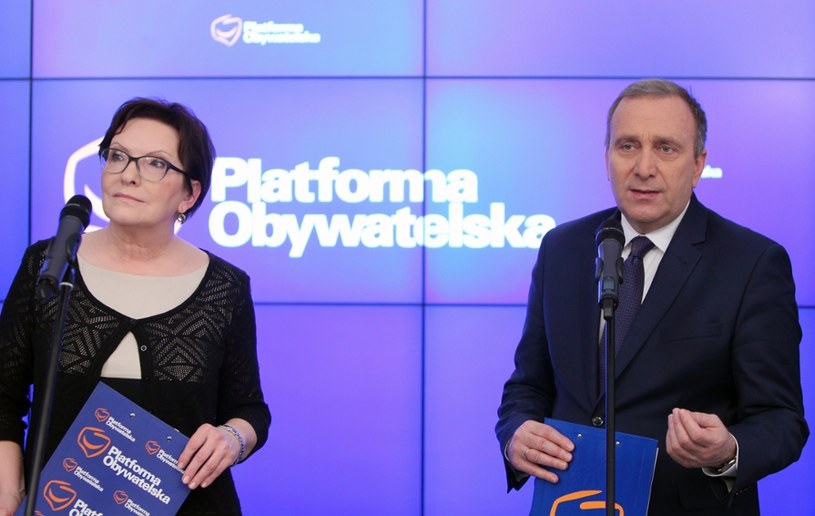 Ewa Kopacz i Grzegorz Schetyna /Stanisław Kowalczuk /East News
