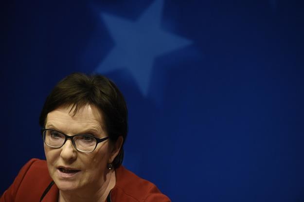 Ewa Kopacz, premier rządu RP /AFP