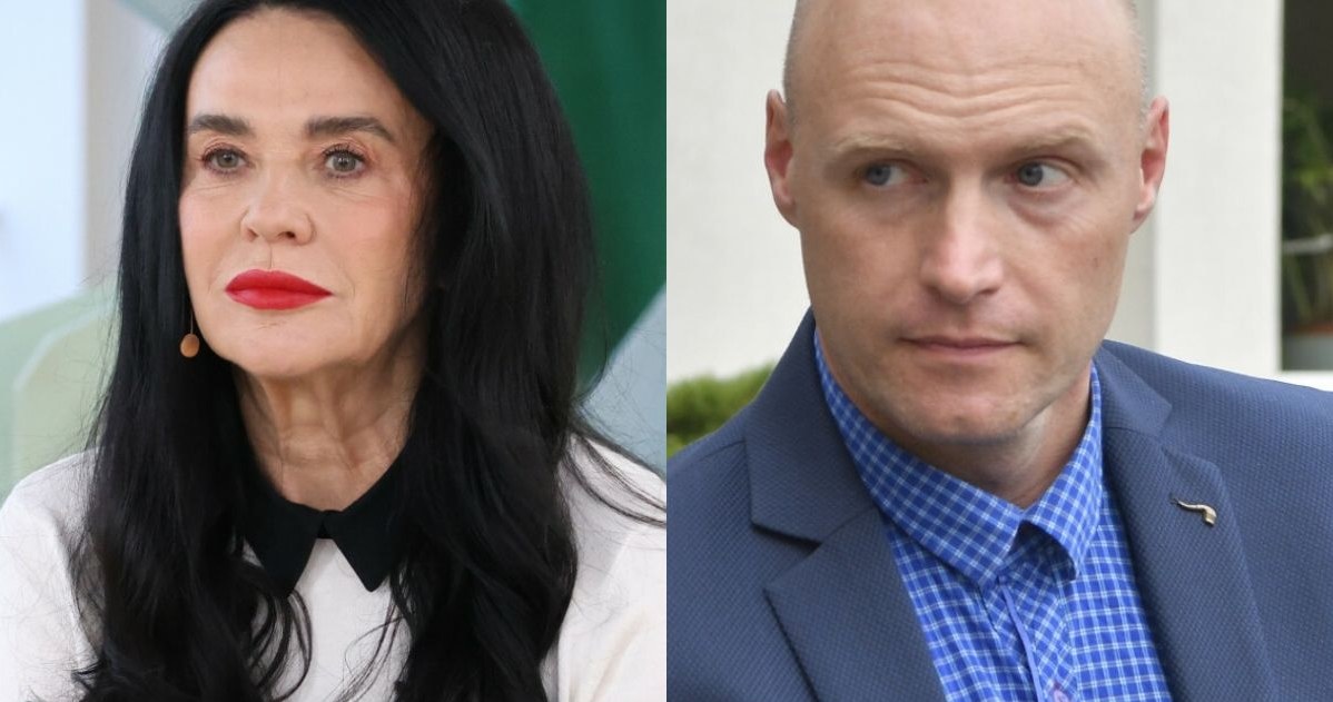 Ewa Krawczyk i Krzysztof Krawczyk junior wciąż nie mogą dojść do porozumienia /Michal Wozniak/Dzien Dobry TVN/East News/ MAREK KUDELSKI/AGENCJA SE/East News /East News