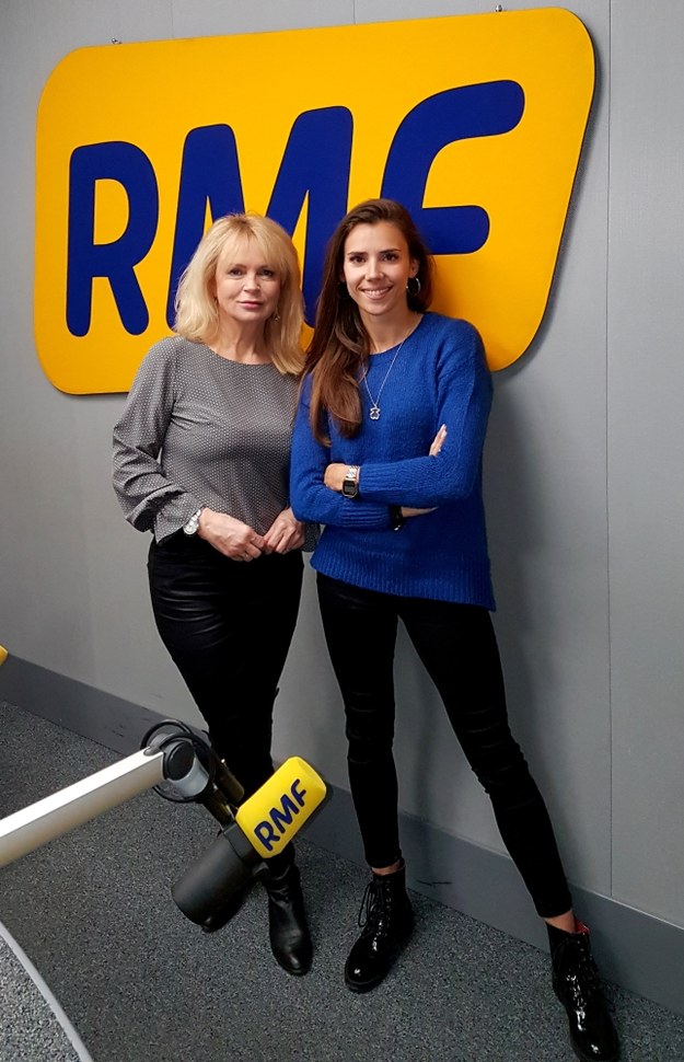 Ewa Kwaśny wraz z Adą Palką w studiu RMF FM /Monika Kamińska /RMF24