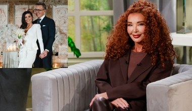 Ewa Minge też zachwyca się ślubną suknią Cichopek. Malownicze porównanie