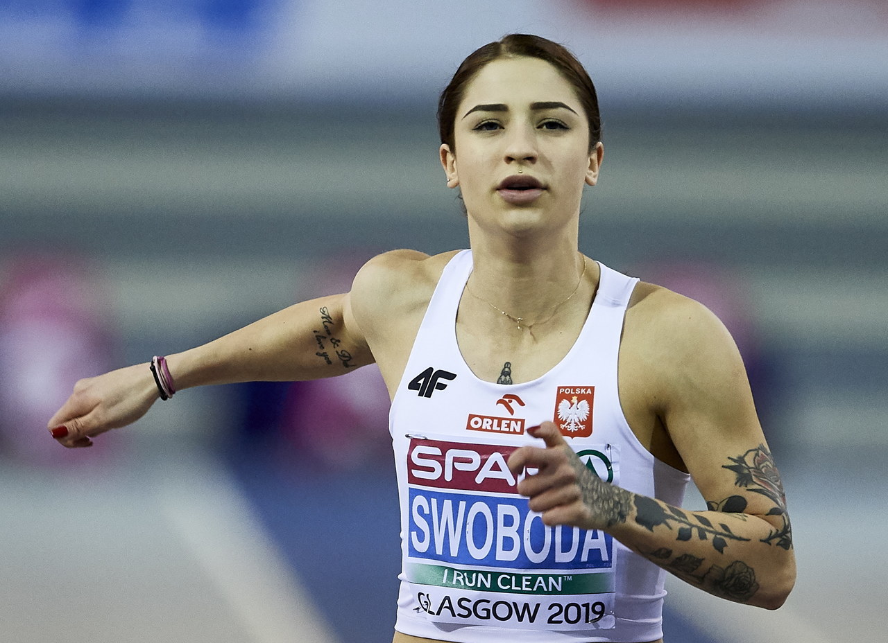 Ewa Swoboda halową mistrzynią Europy w biegu na 60 metrów