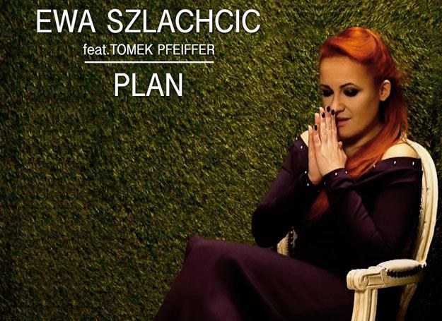 Ewa Szlachcic na okładce singla "Plan" /.