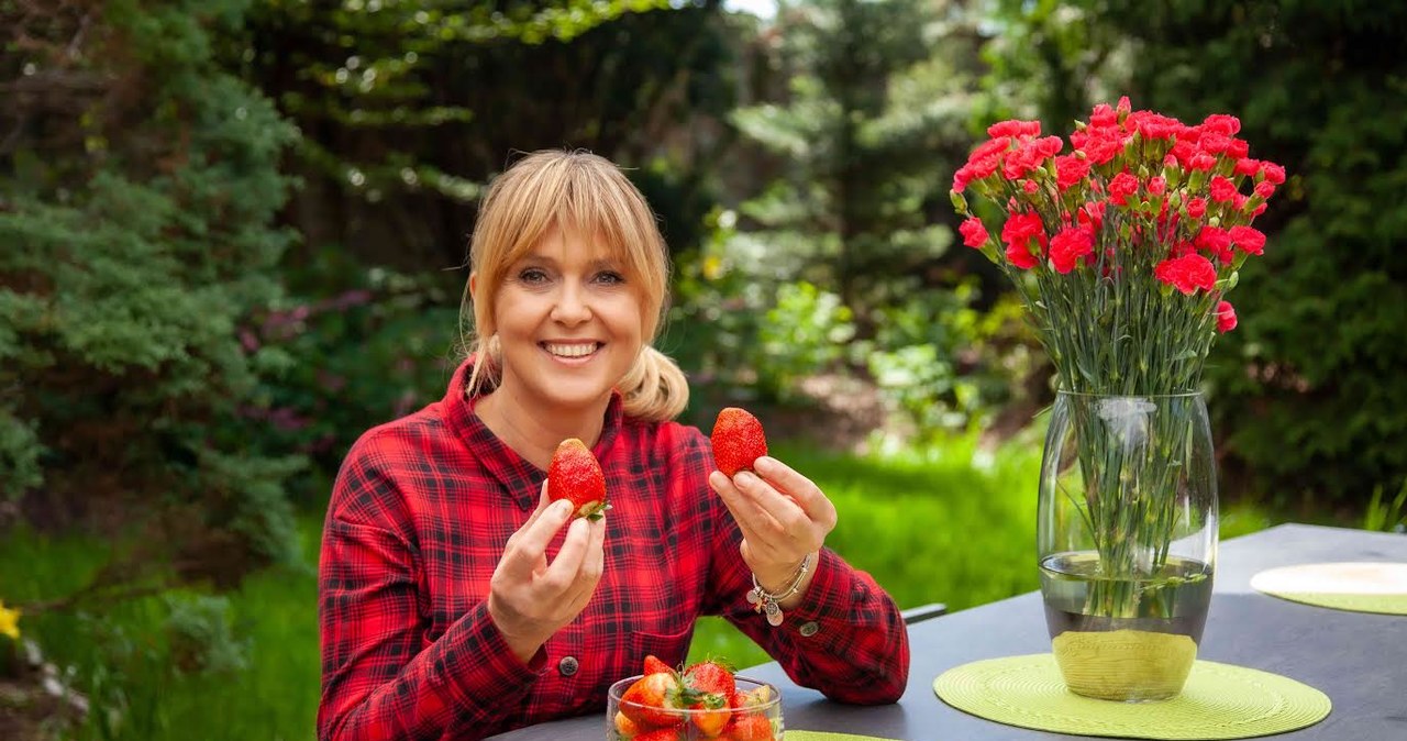 Ewa Wachowicz podpowiada, jak można wykorzystać truskawki w kuchni /archiwum prywatne