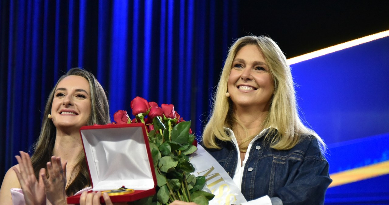 Ewa Wachowicz w roli specjalnego gościa kabaretu K2 /Polsat /materiały prasowe