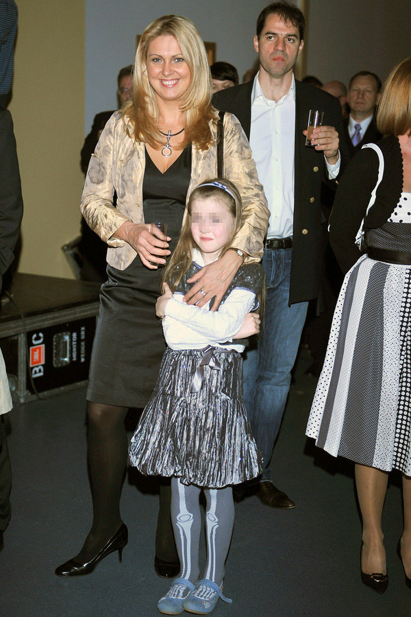 Ewa Wachowicz z córką, 2008 rok /Kurnikowski /AKPA