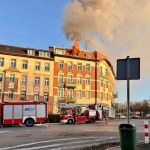 Ewakuacja kamienicy i pensjonatu. Dwa groźne pożary