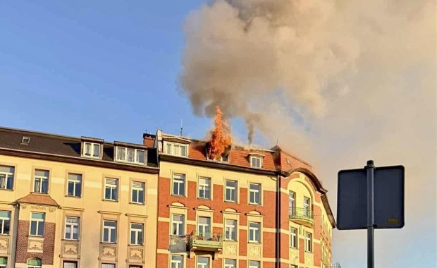Ewakuacja kamienicy i pensjonatu. Dwa groźne pożary
