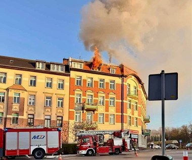 Ewakuacja kamienicy i pensjonatu. Dwa groźne pożary