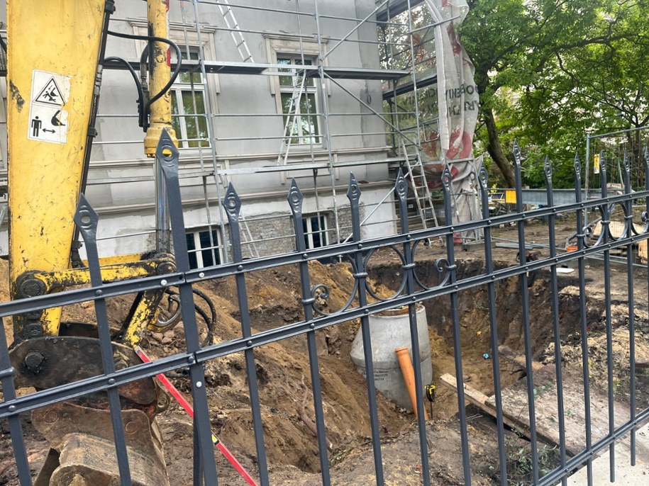 Ewakuacja kamienicy we Wrocławiu /RMF FM