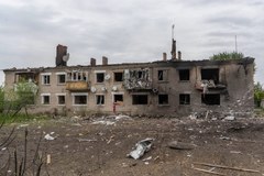 Ewakuacja ludności cywilnej na wschodzie Ukrainy