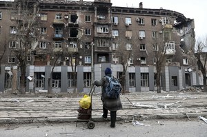 Ewakuacja Mariupola. Konwój wyjechał z miasta