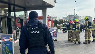 Ewakuacja marketu na Pomorzu. Powodem rozpylenie nieznanej substancji
