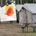 Ewakuacja obozu harcerskiego. Służby przygotowane na najgorsze