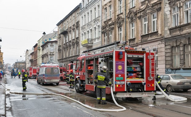 Ewakuacja szkoły. Rozpylono nieznaną substancję