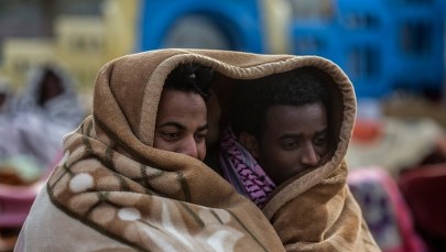 Ewakuacja? To bestialstwo, zostawić tych ludzi 