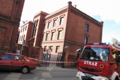 Ewakuacja toruńskiego liceum 