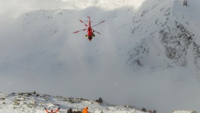Ewakuacja w Tatrach. TOPR pracował siedem godzin