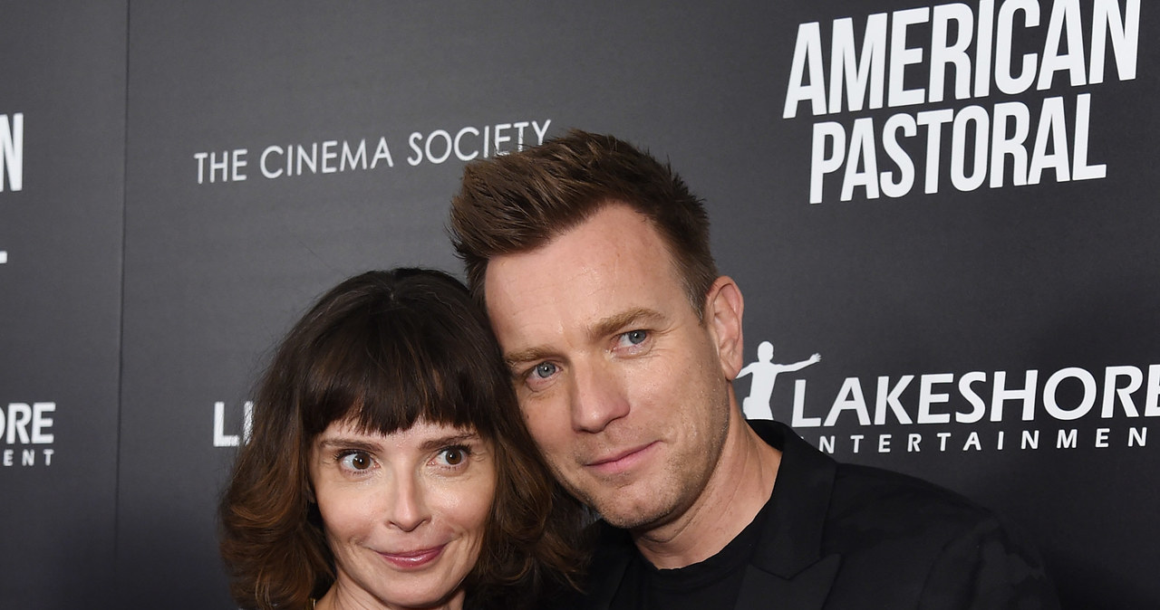 Ewan McGregor z byłą żoną Eve Mavrakis /Getty Images